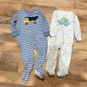 Set Kids One Piece Pajamas - Size 24 months